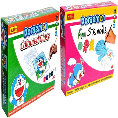 Buddyz Coloured Glass Fun Stencils Flipkart Com Imall Com