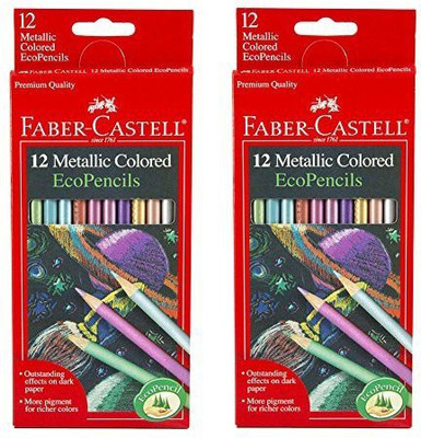 

Faber-Castell 12ct Metallic Colored EcoPencils 2 Pack