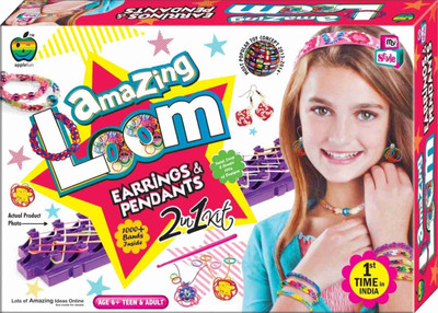 

Apple Fun Amazing Loom Earrings & Pendants 2 in 1 Kit