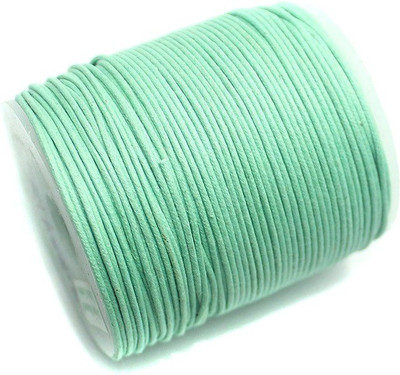 

Jaunty Beadsnfashion Jewellery Making Cotton Cord Mint Green 1 MM (100 Mtrs)