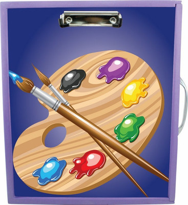 

Enigmatic Woodworks Wooden Art Box - Art Theme1(Purple)