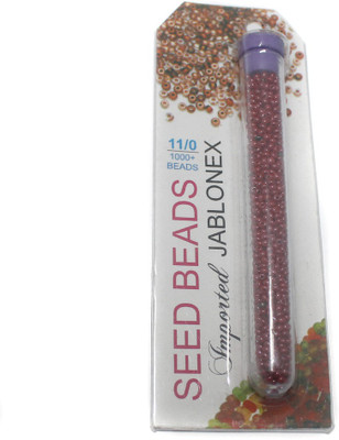 

Jaunty Beadsnfashion Imported Jablonex Seed Beads Luster Red