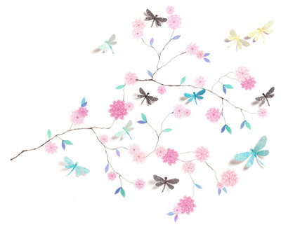 

Djeco 3D Stickers Dragonflies Tree
