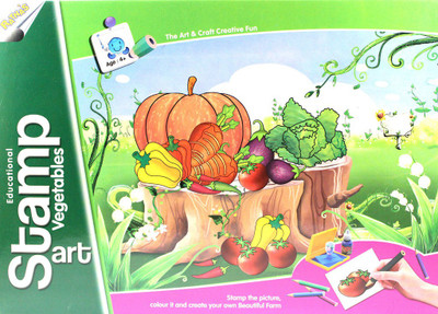 

Ratnas Educational Stamp Art Vegetables
