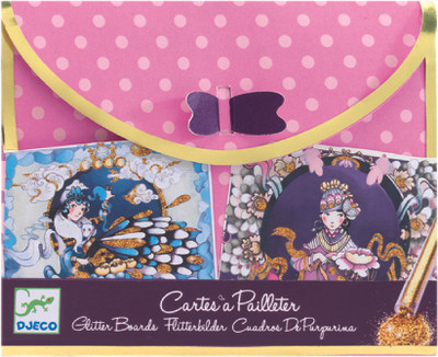 

Djeco Snow Queen Glitter Cards