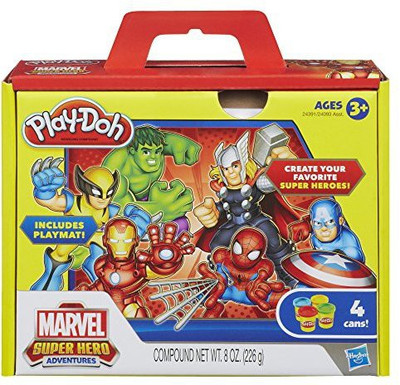 play doh superhero set