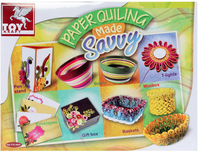 

Toy Kraft Toy Kraft Paper Quilling Made Savvy, Multi Color
