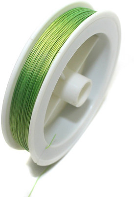 

Jaunty Beadsnfashion Metal Beading Wire Peridot For Jewellery Making DIY, 0.45 MM (100 Mtrs.)