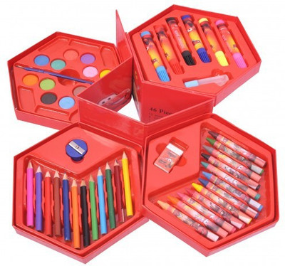 

MERATOY.COM 46 PCS MC QUEEN COLOR ART SET