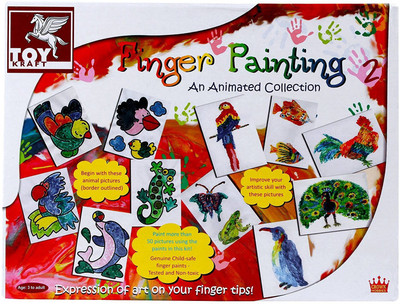 

Toy Kraft ToyKraft Finger Painting Kit 2