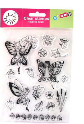 

Vardhman clear stamp angel design