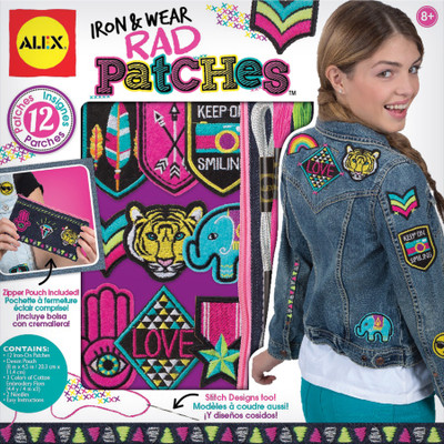 

Alex Toys Craft Iron and Wear Rad Patches