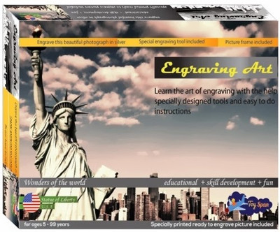 

Sunny Engraving Art - Statue of Liberty