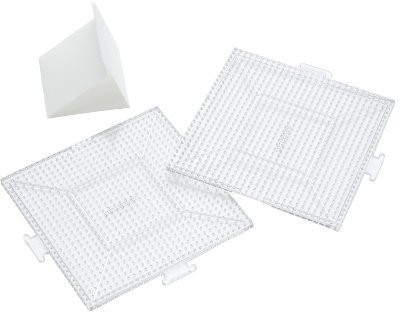 

Perler Beads Large Clear Square Pegboards