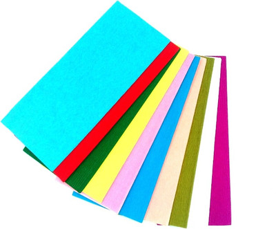 

Vardhman Duplex Art & Craft Paper Multicolored pack of 10