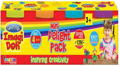 

Craftival Imagi Doh CID-039 Mini Delight Pack of 2