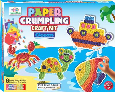 

Happy Kidz Paper Crumpling Craft toys-Ocean