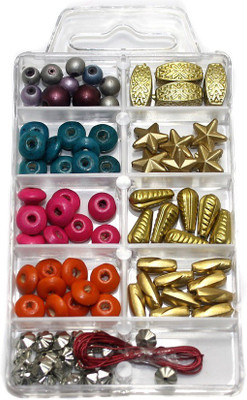 

Jaunty Beadsnfashion Jewellery Making Beads DIY Kit