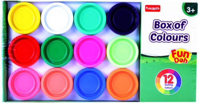 

Funskool Fundoh box of 12 colours playset