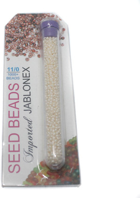 

Jaunty Beadsnfashion Imported Jablonex Seed Beads Luster Cream SP