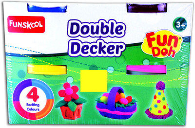

Funskool Fundoh double decker playset