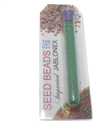 

Jaunty Beadsnfashion Imported Jablonex Seed Beads Opaque Green