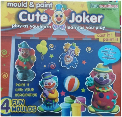 

Giftoscope Mould & Paint - Cute Joker
