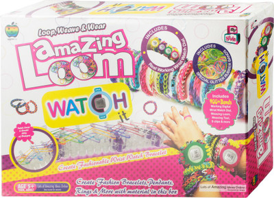 

Apple Fun Loop , Weave & Wear Amazing Loom Bands Watch it