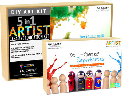 

Be Cre8v Little Artist Creative DIY Combo Pack2