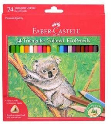 

Faber-Castell 24ct Triangular Colored EcoPencils