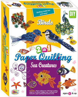 

Ekta Toys Paper Quilling Birds and Sea Creatures
