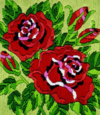 

Anchor Stitch Kits - Rose Blossom
