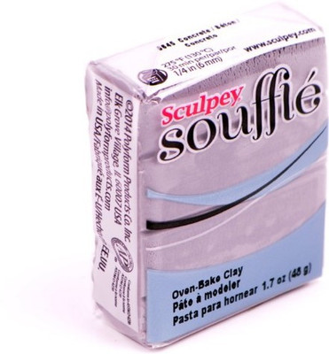 

Sculpey Soufflé Polymer Clay 1.7oz Concrete