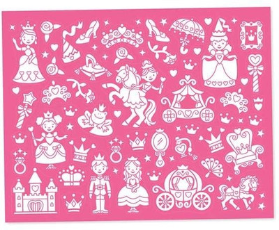 Melissa & Doug Velvet Sticker - Girl