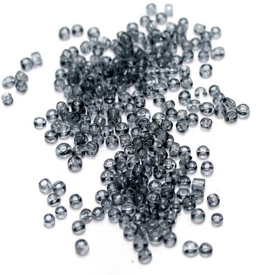 

Jaunty Beadsnfashion Seed Beads Trans Black (100 Gm)