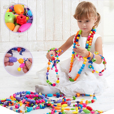 

Vaibhav Pop Beads Kit DIYJewelry Making Fashion Girls Accessories
