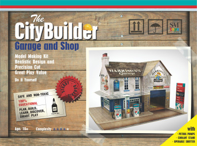 

The CityBuilder Garage & Shop Model Making Kit