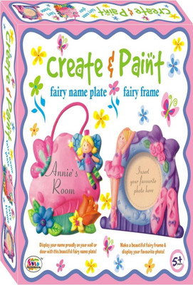 

Ekta Toys Create & paint (Fairy name Plate + Fairy Frame)
