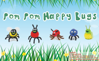 

Atanands Acitivity Kit PomPom Happy Bugs