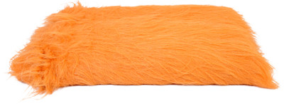 

Vardhman Fur Cloth color peach Long Hair, Size 38 " x 34" , 9 Cms Hair Length Used For Dresses, Soft Toys Making, Jackets Etc