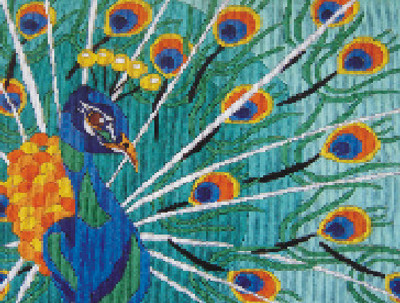 

Anchor Stitch Kits - Colourful Peacock