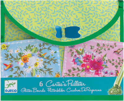 

Djeco Glitter Cards Colibri