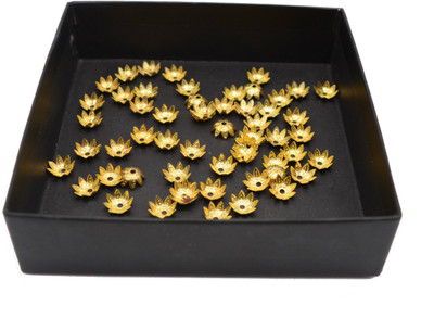 

ecaart Gold Finished Flower Cap for Jhumkas