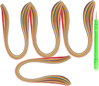 

Udhayam Multicolor Quilling Paper(3mm&5mm) And Needle