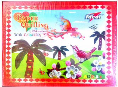 

Giftoscope Paper Quilling Birds with Colouring Kit