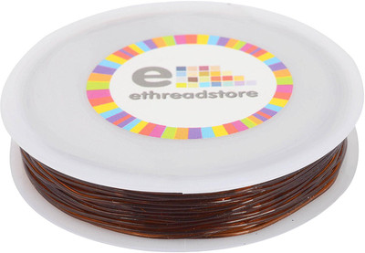 

GOELX Elastic Beading Wire for jewelry making brown
