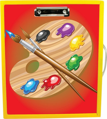 

Enigmatic Woodworks Wooden Art Box -Art Theme2(Yellow)