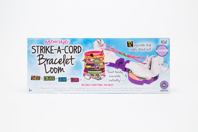 

Just My Style Strike-A-Cord Bracelet Loom Art and Craft Multi Color