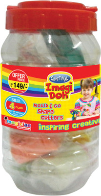 

Craftival Imagi Doh CID-025 Mould & Go Shape Cutters Pack of 2