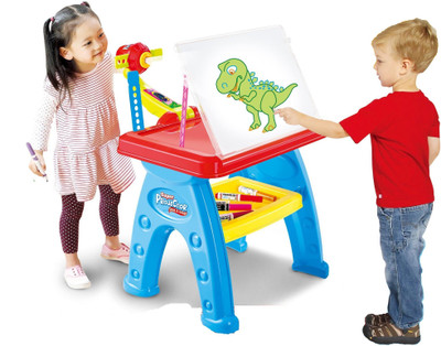 

Toys Bhoomi Multi-Function Kids Drawing Projector Desk Table – Educational Learning Table